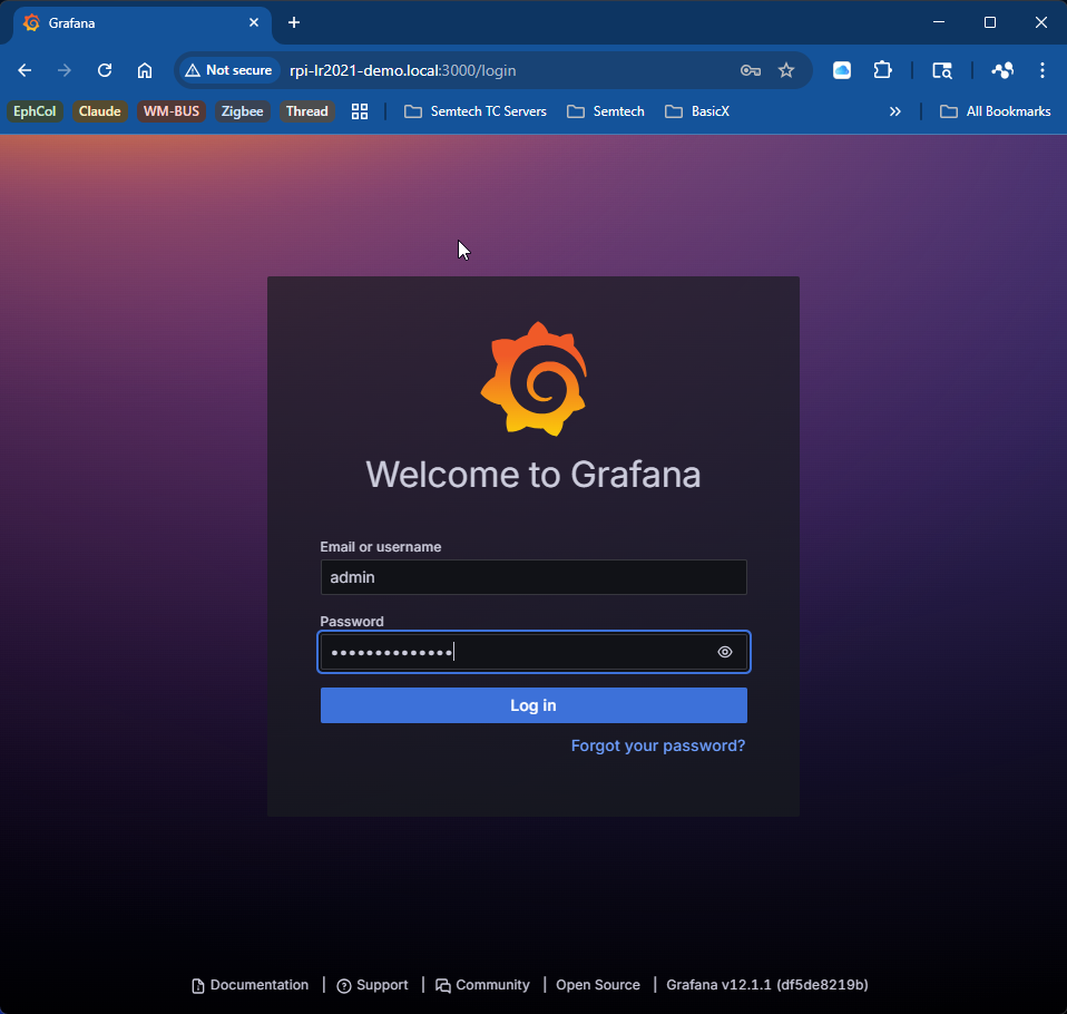 Grafana Login